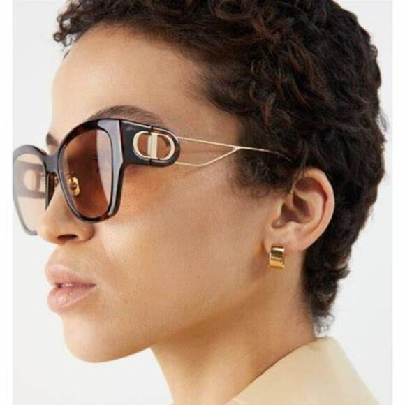 Dior 30MONTAIGNE B2U CD40082U 53Y 26L0 BRAND NEW Sunglasses Havana Brown Unisex main image 11